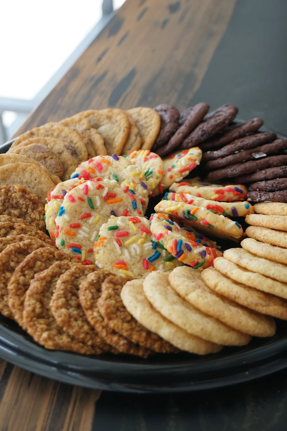 Mini Single Cookie Platter — Crème de la Cocoa